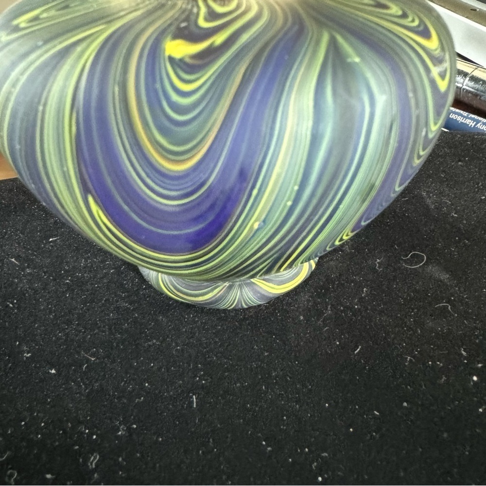 La Tee Da home fragrance lamp large glass tapered lattice crown grey multi - Picture 11 of 14